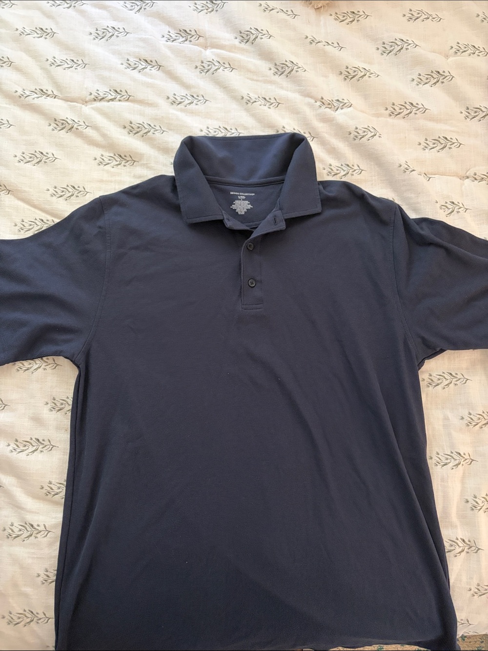 Men's Navy Polo Shirt - Classic Short Sleeve
